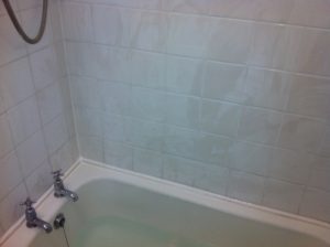 Re-grouting tiles in Edinburgh