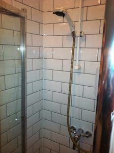 Completed shower room Stirling